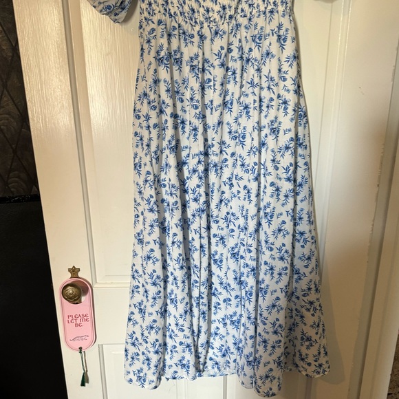 Blue & White Princess Cottage core dress - Picture 6 of 10